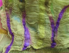 felted scarves and wraps merino and silk